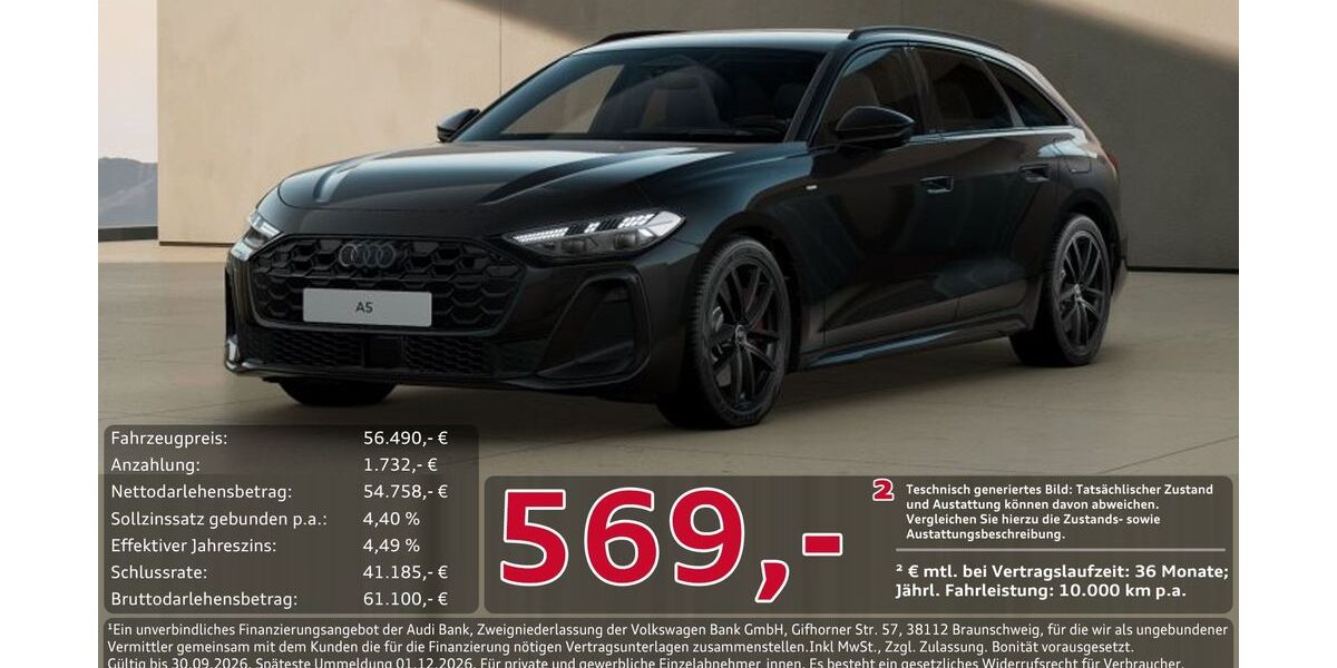 Audi A5 28.444 km 55.790 &euro; Ingolstadt 85057