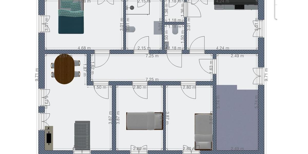 Etagenwohnung Walting - 4 Zimmer, 92 m&sup2;, 950&euro; | Angebot:25870720