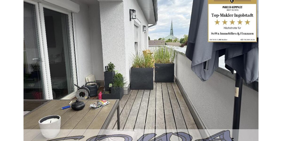 Exklusive 3,5 Zimmer Penthouse Wohnung mit Dachterrasse und TG-Stellplatz in Neuburg - Zentrumsnah! - Ein Objekt von Ihrem Immobilienpartner SOWA Immobilien und Finanzen - Einfamilienhaus Neuburg | Angebot:24536388