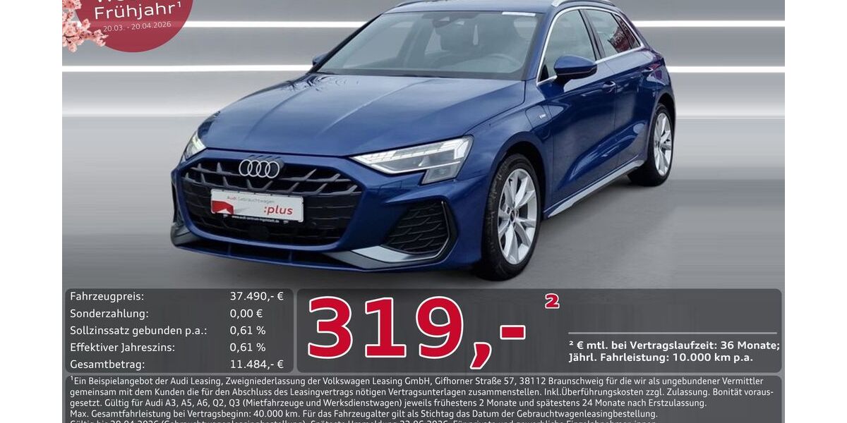 Audi A3 8.540 km 37.490 &euro; Ingolstadt 85057