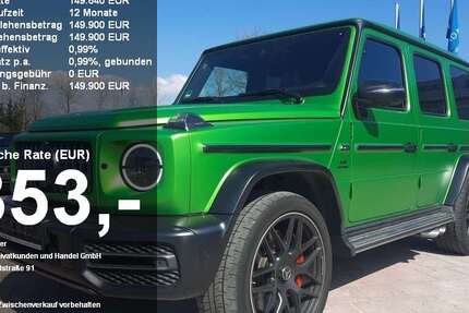 Mercedes-Benz G 63 AMG 15.480 km 149.980 &euro; Neustadt a. d. Donau 93333