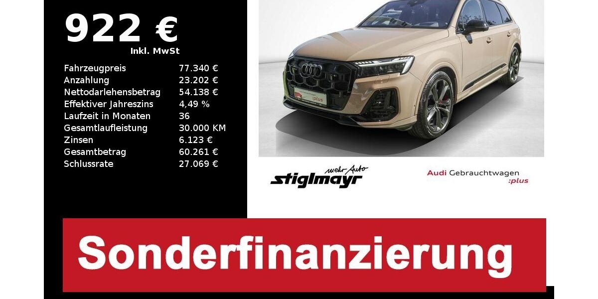 Audi Q7 16.200 km 77.340 &euro; Pfaffenhofen 85276