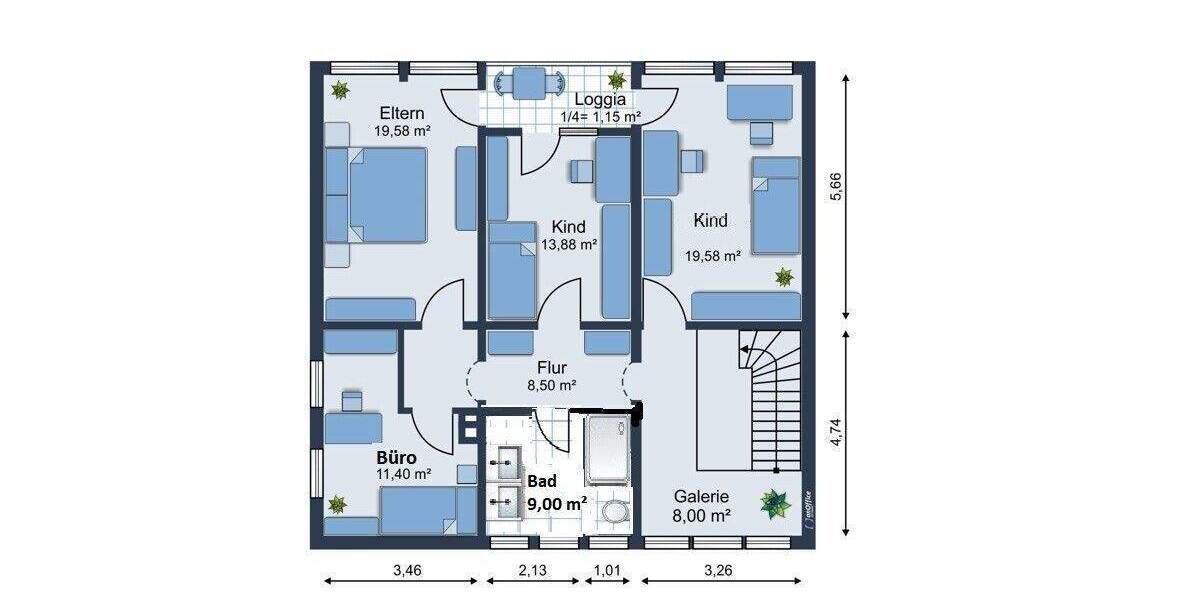 Einfamilienhaus Schrobenhausen - 6 Zimmer, 197 m&sup2;, 720.000&euro; | Angebot:25780446