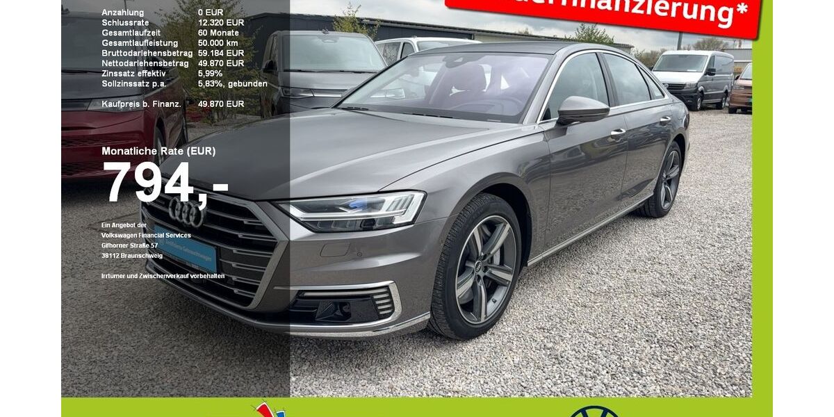 Audi A8 60.000 km 49.580 &euro; Mainburg 84048