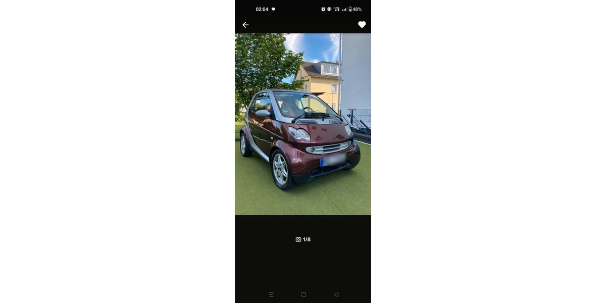 Smart ForTwo 209.473 km 2.200 &euro; Geisenfeld 85290