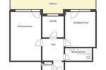 Etagenwohnung Ingolstadt Friedrichshofen-Hollerstauden - 2 Zimmer, 58 m&sup2;, 650&euro; | Angebot:25564185