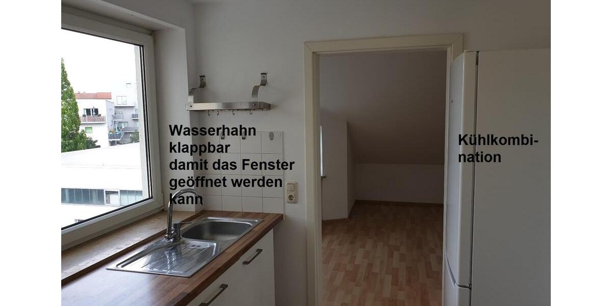 Dachgeschoßwohnung Vohburg an der Donau - 2 Zimmer, 60 m&sup2;, 260.000&euro; | Angebot:23335007