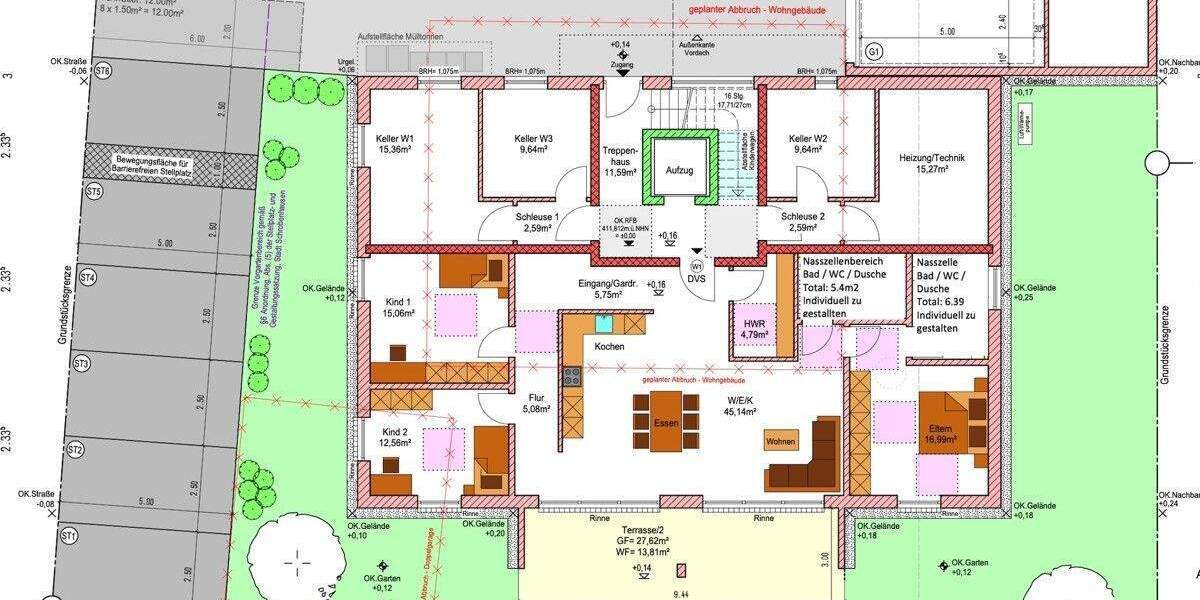 Etagenwohnung Schrobenhausen Mühlried - 4 Zimmer, 131 m&sup2;, 692.138&euro; | Angebot:25682856