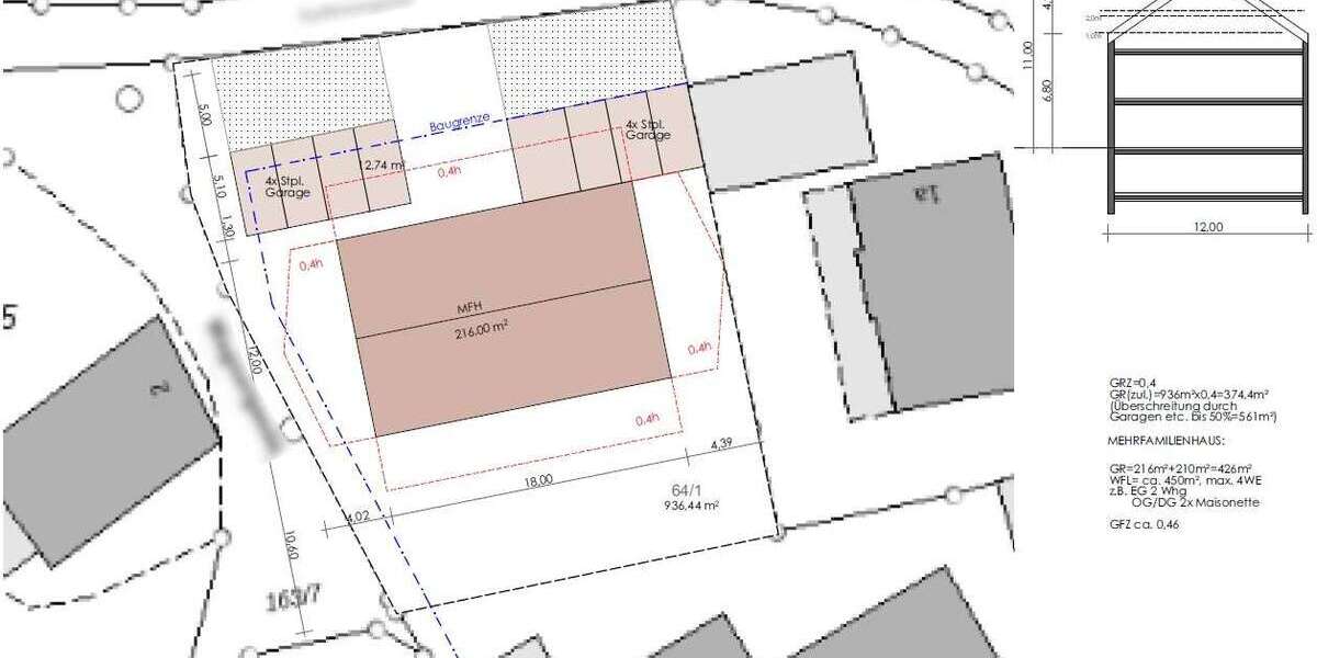 Baugrundstück mit vielen Möglichkeiten | Ortsmitte der Klostergemeinde - Grundstück Scheyern | Angebot:22879910