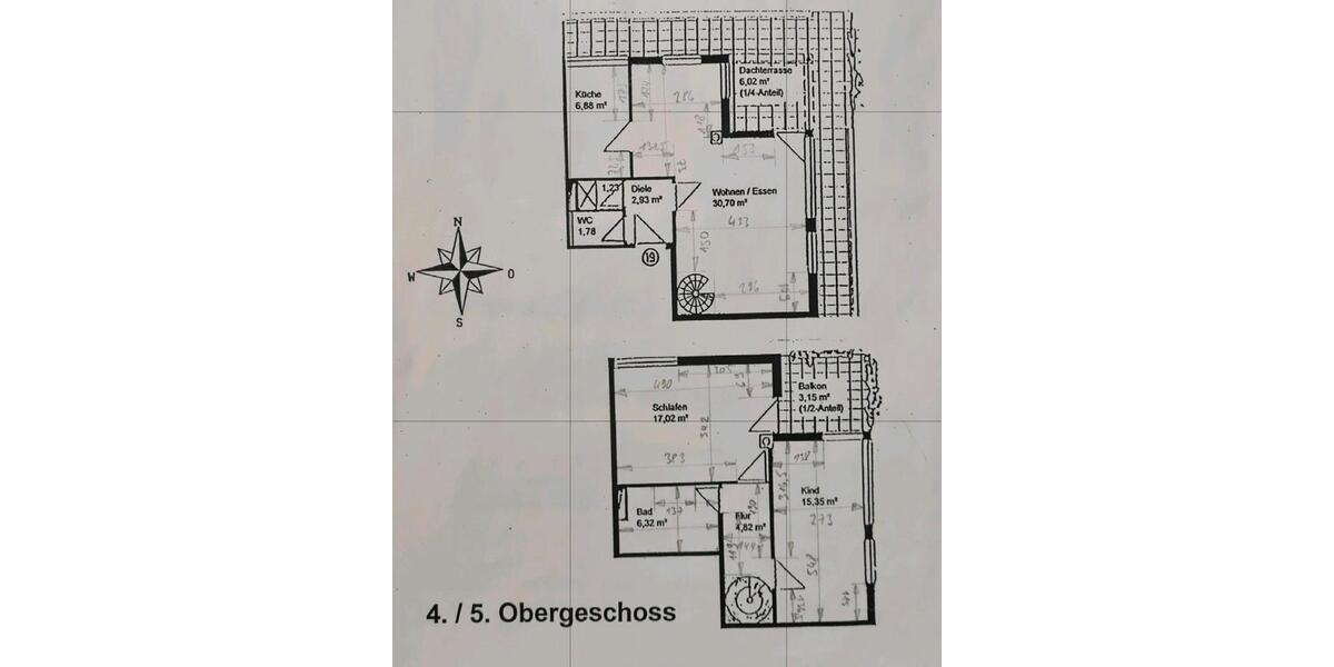 Maisonettenwohnung Ingolstadt - 3 Zimmer, 94 m&sup2;, 398.000&euro; | Angebot:26041880