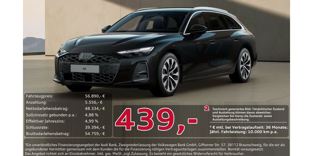 Audi A6 26.514 km 56.890 &euro; Ingolstadt 85057