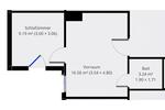 Erdgeschoßwohnung Eichstätt - 1 Zimmer, 25 m&sup2;, 485&euro; | Angebot:26447569