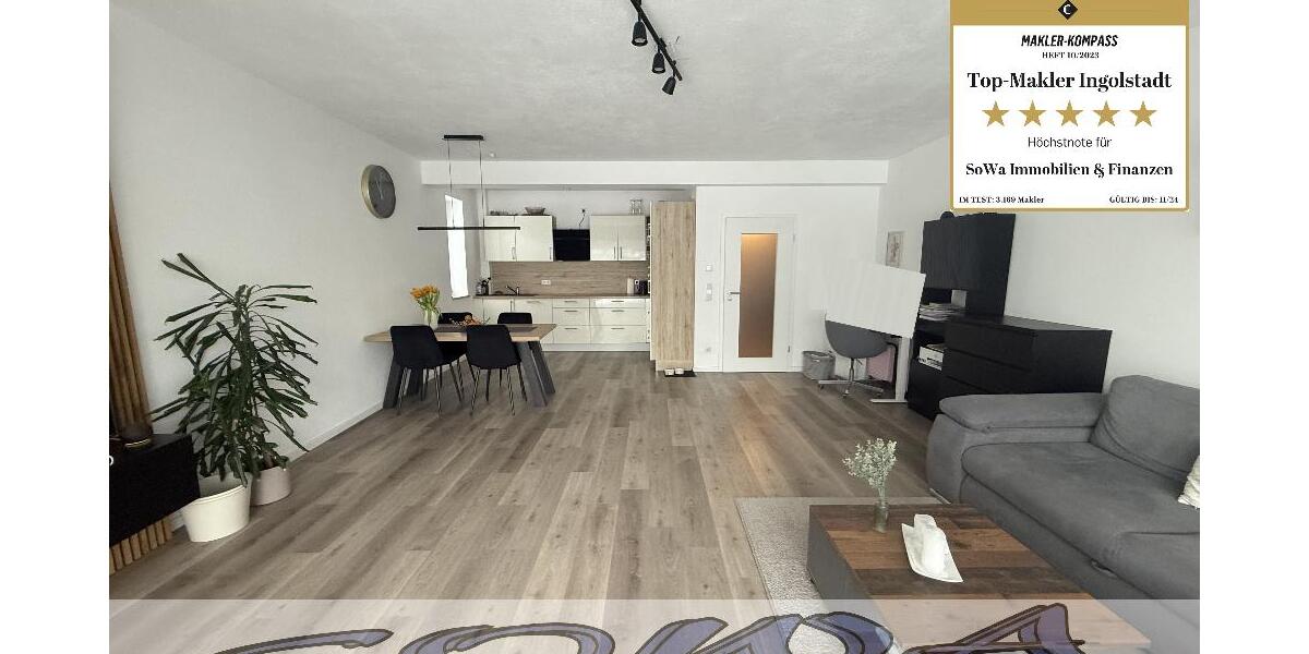 Hochwertige 2 Zimmer Erdgeschoss Wohnung mit Terrasse, Garten und TG-Stellplatz in Neuburg - Zentrumsnah! - Ein Objekt von Ihrem Immobilienpartner SOWA Immobilien und Finanzen - Erdgeschoßwohnung Neuburg | Angebot:24676680
