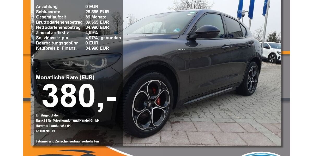 Alfa Romeo Stelvio 39.050 km 34.980 &euro; Neustadt / Donau 93333