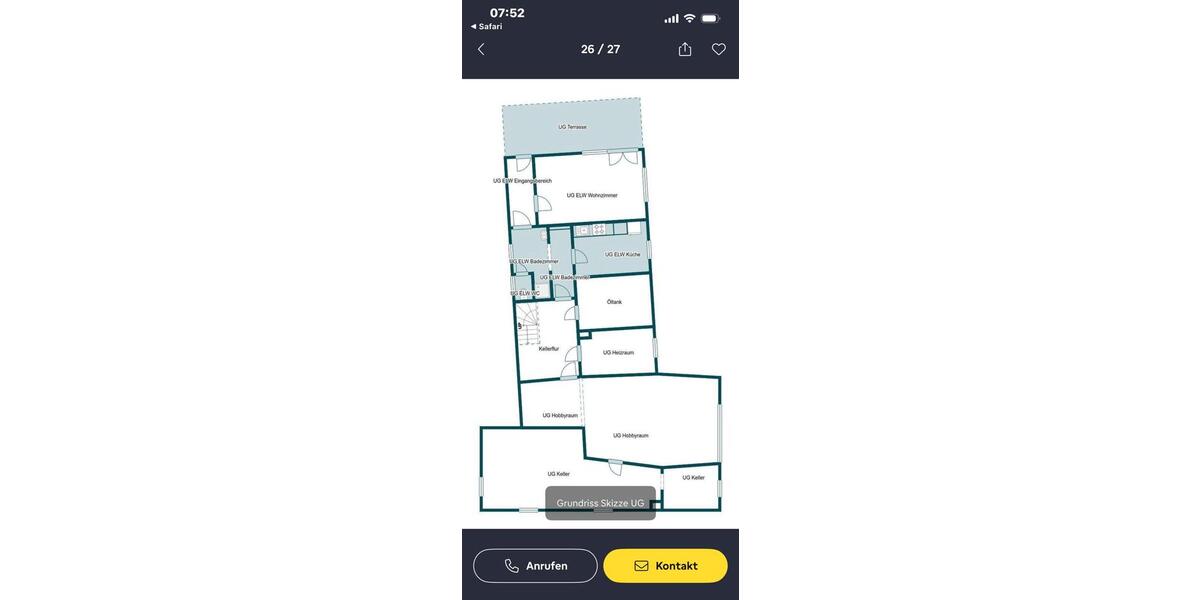 Bungalow Denkendorf - 6 Zimmer, 226 m&sup2;, 890.000&euro; | Angebot:26425811
