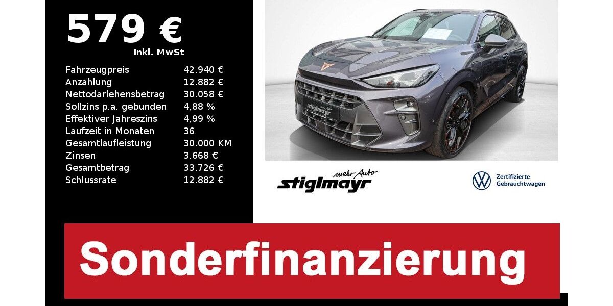 Cupra Terramar 11.279 km 42.940 &euro; Pfaffenhofen/Ilm 85276