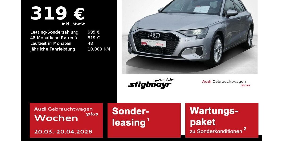 Audi A3 26.701 km 32.654 &euro; Pfaffenhofen 85276