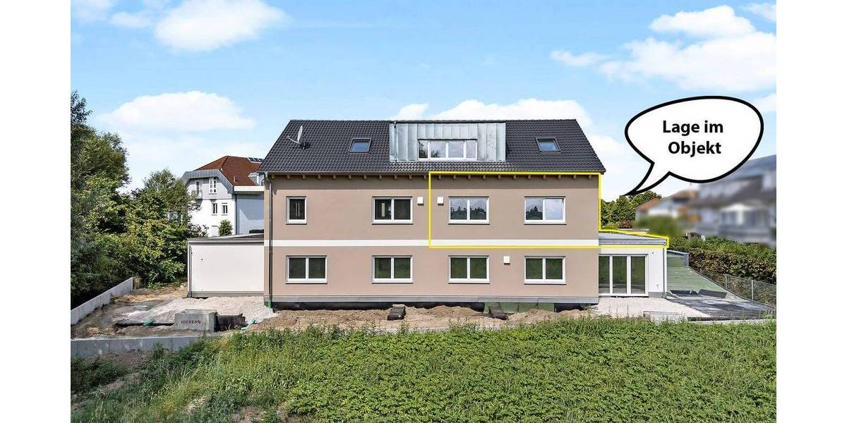 Etagenwohnung Ingolstadt Hundszell - 2 Zimmer, 64 m&sup2;, 431.000&euro; | Angebot:25768715