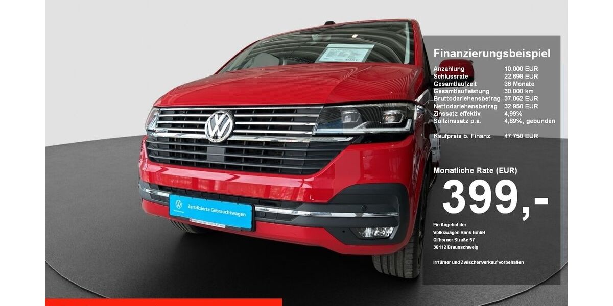 VW T6 Multivan 75.267 km 47.750 &euro; Ingolstadt 85053