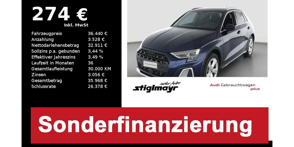 Audi A3 7.925 km 36.440 &euro; Pfaffenhofen 85276
