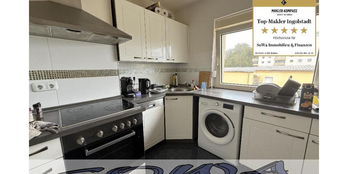 Zentrumsnahe 3 Zimmer Wohnung mit Stellplatz und Balkon mit tollem Ausblick in Neuburg - Ein Objekt von Ihrem Immobilienpartner SOWA Immobilien und Finanzen - 3- Neuburg | Angebot:26354169