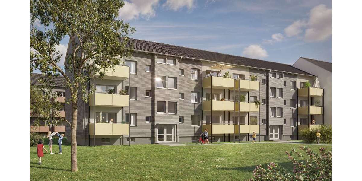 Etagenwohnung Kösching - 3.5 Zimmer, 81 m&sup2;, 870&euro; | Angebot:23520716