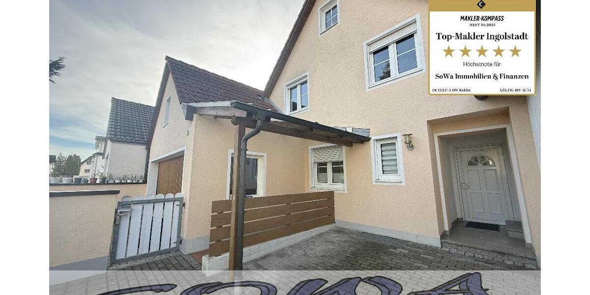 Einzugsbereit! Zentrumsnahes Einfamilienhaus mit guter Raumaufteilung und einer großen Garage im Englischen Garten in Neuburg - Ein Objekt von Ihrem Immobilienpartner SOWA Immobilien und Finanzen - Einfamilienhaus Neuburg an der Donau | Angebot:24192269