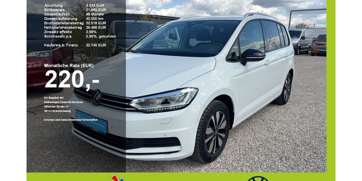 VW Touran 20.000 km 31.980 &euro; Mainburg 84048