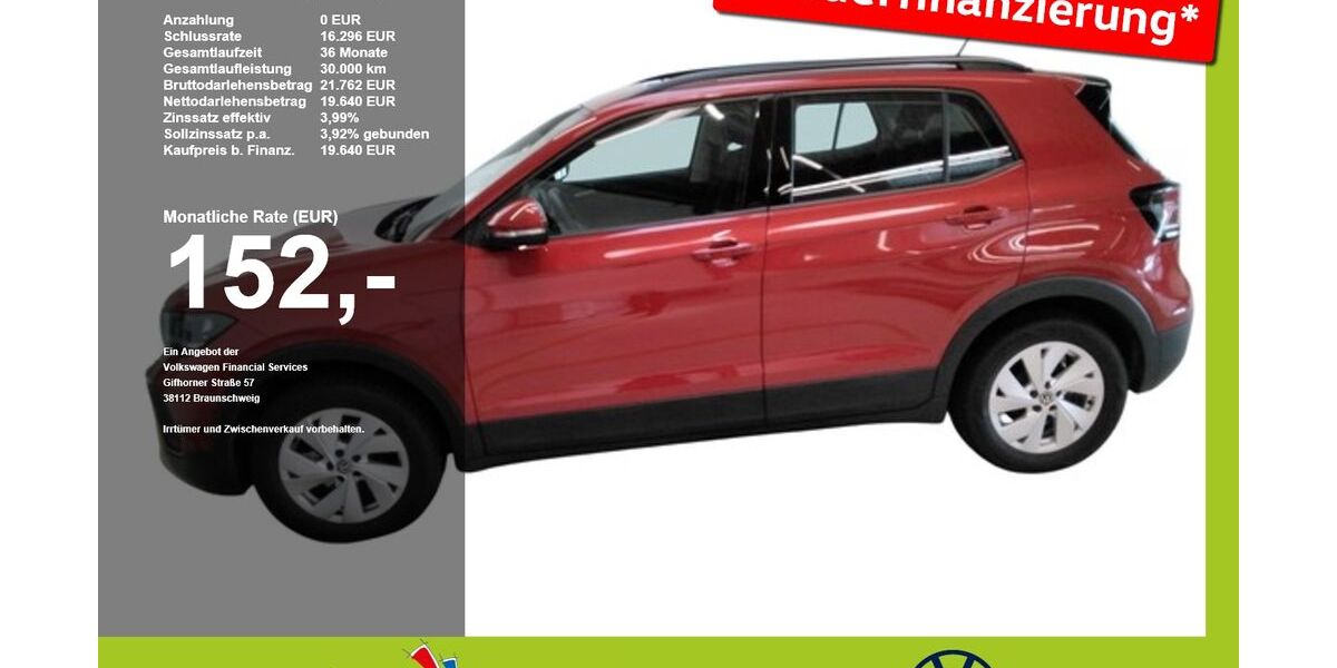 VW T-Cross 3.584 km 19.640 &euro; Mainburg 84048