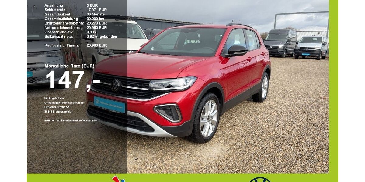 VW T-Cross 9.200 km 20.969 &euro; Mainburg 84048