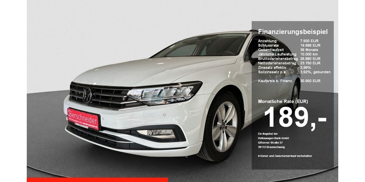 VW Passat Variant 30.540 km 30.950 &euro; Ingolstadt 85053