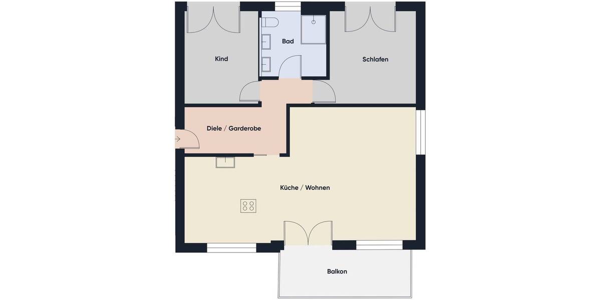 Etagenwohnung Gaimersheim - 3 Zimmer, 90 m&sup2;, 449.000&euro; | Angebot:26017763