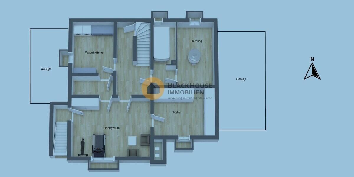 Ein-Zwei-Familienhaus mit Garagen, grosses Grundstück in schöner Ortsrandlage - Zweifamilienhaus Hepberg | Angebot:25234782