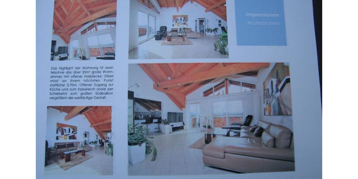 Dachgeschoßwohnung Ingolstadt Nordost - 3 Zimmer, 120 m&sup2;, 1.250&euro; | Angebot:25613997