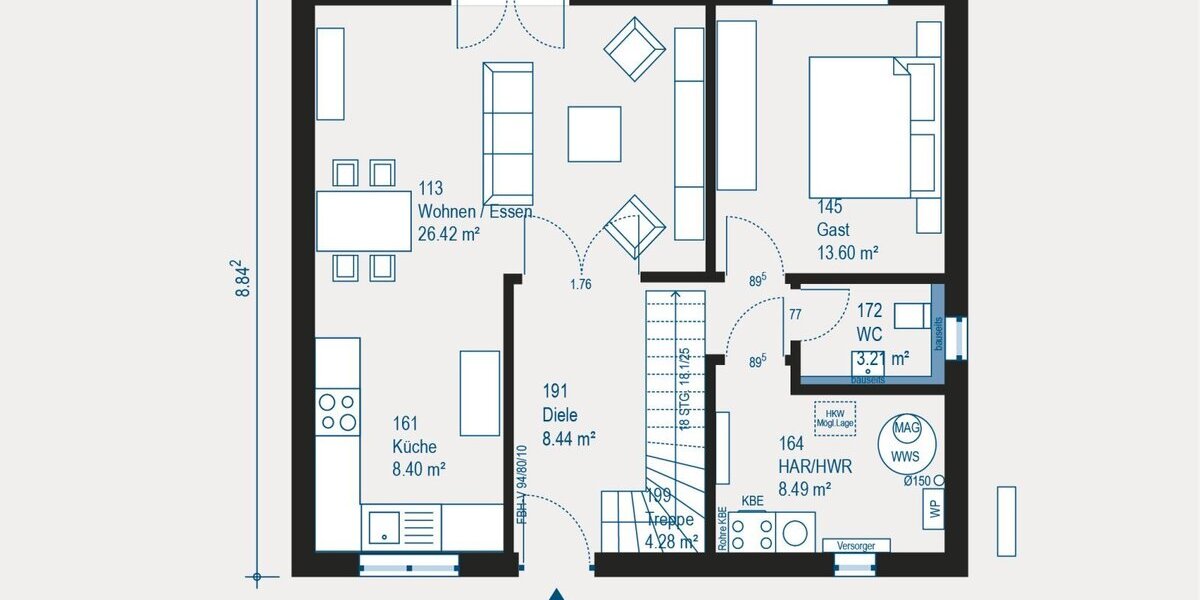Euer neues Zuhause nach Maß - Flexibilität und Komfort zum Greifen nah - Einfamilienhaus Aresing | Angebot:27655521