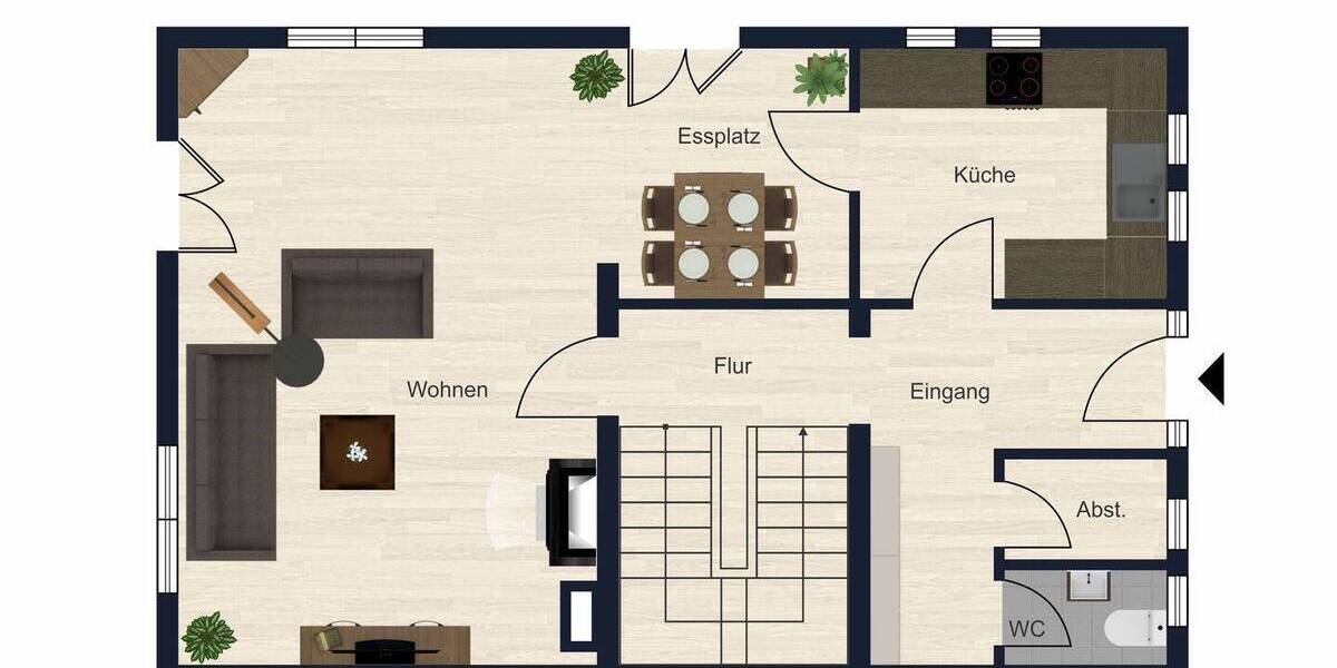 Doppelhaushälfte Mainburg Aufhausen - 5 Zimmer, 145 m&sup2;, 525.000&euro; | Angebot:25737555