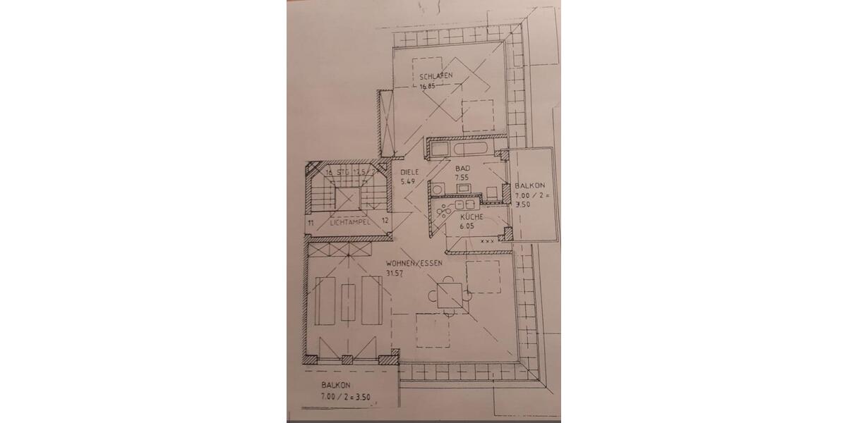 Etagenwohnung Neuburg an der Donau - 2 Zimmer, 75 m&sup2;, 940&euro; | Angebot:25922034