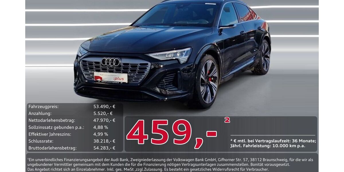 Audi Q8 e-tron 34.512 km 53.490 &euro; Ingolstadt 85057