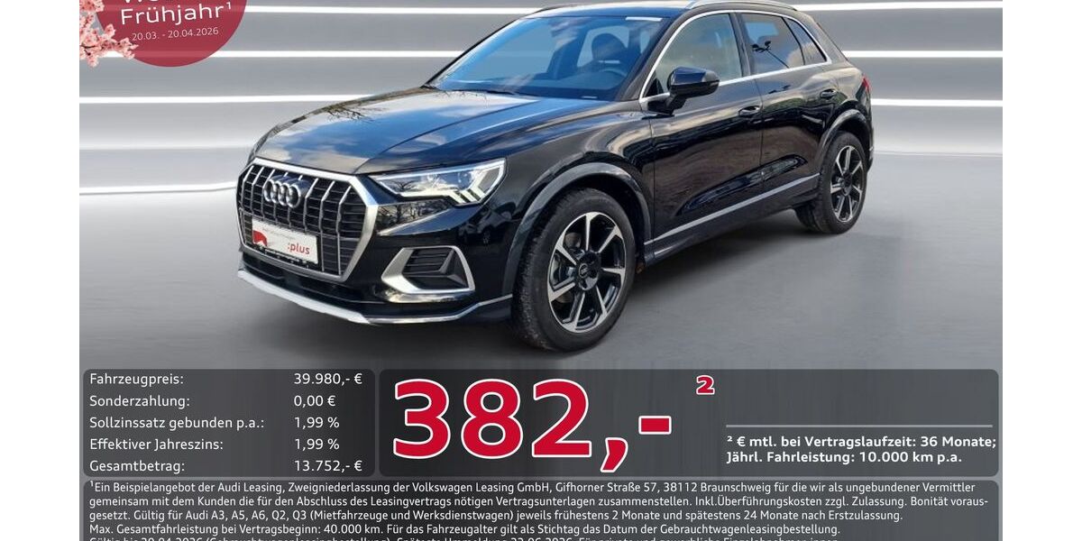 Audi Q3 9.999 km 39.980 &euro; Ingolstadt 85057