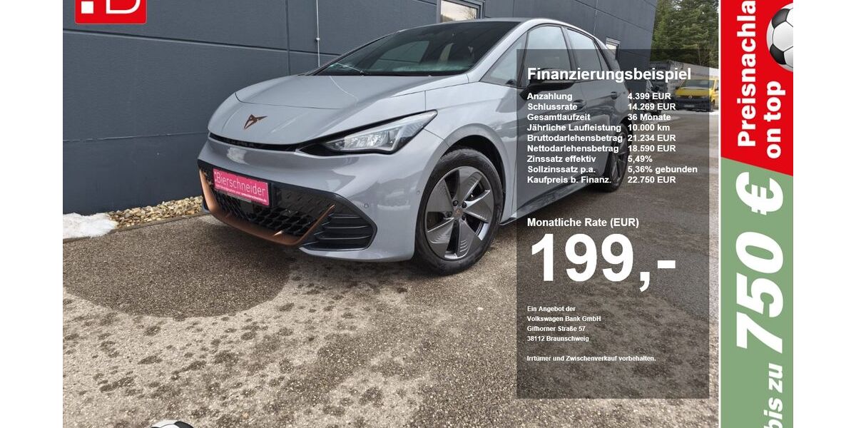Cupra Born 74.931 km 22.150 &euro; Riedenburg 93339