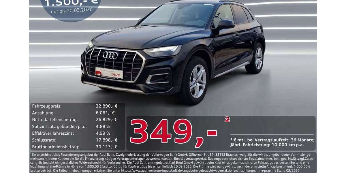 Audi Q5 106.524 km 32.890 &euro; Ingolstadt 85057