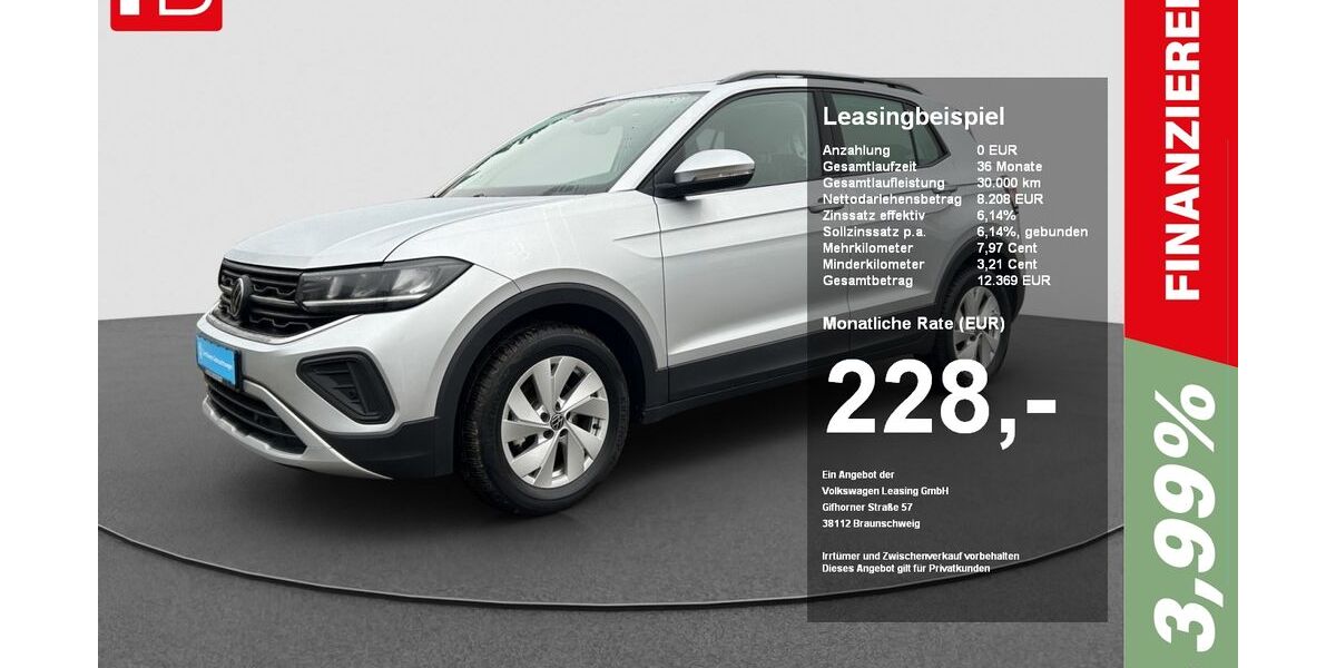 VW T-Cross 4.145 km 21.550 &euro; Ingolstadt 85053