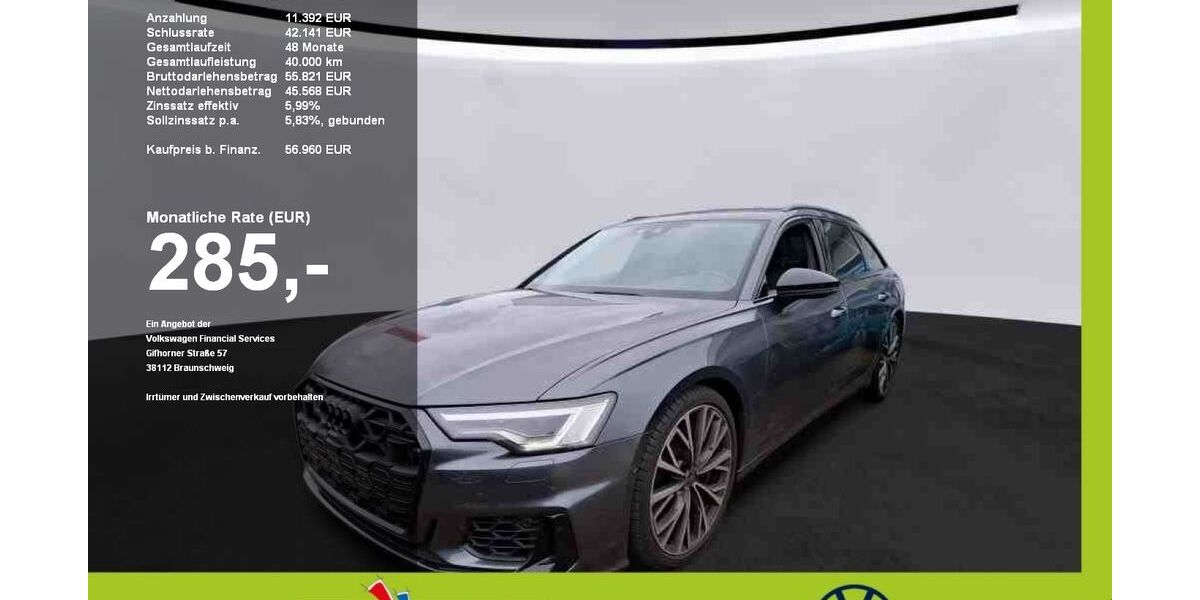 Audi S6 16.651 km 55.490 &euro; Mainburg 84048