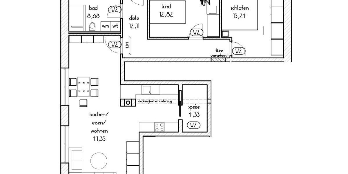 Etagenwohnung Neuburg an der Donau - 3 Zimmer, 95 m&sup2;, 1.045&euro; | Angebot:26413733