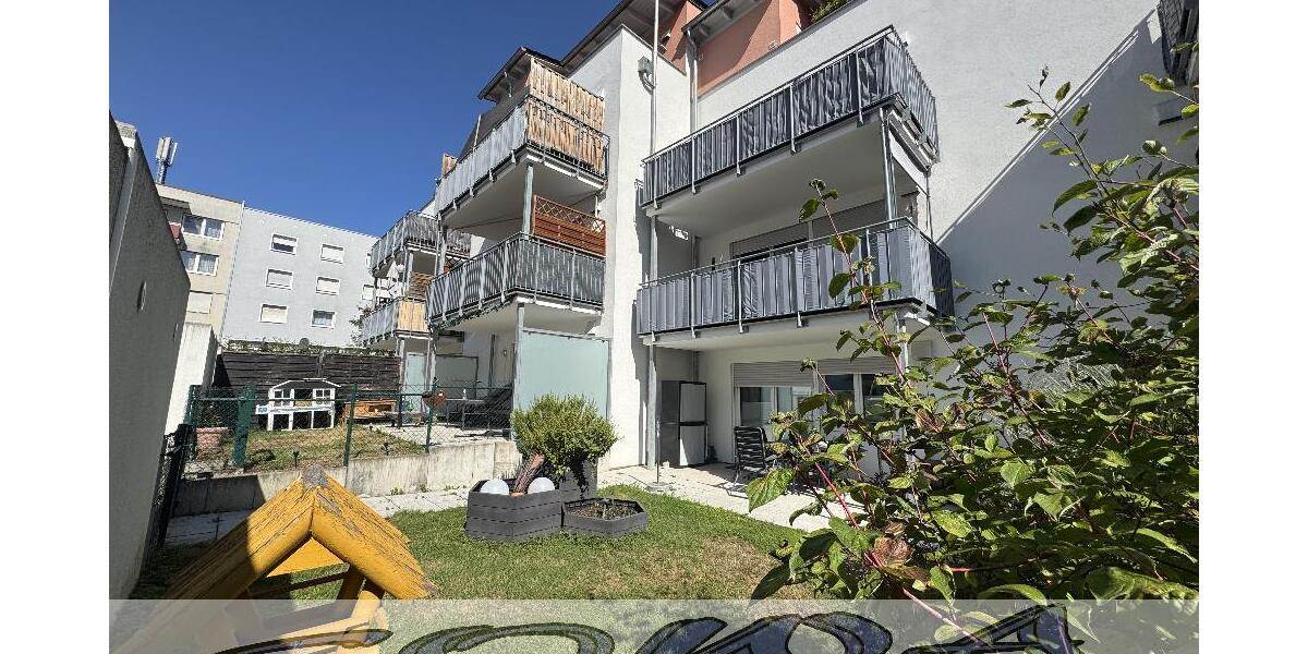 Moderne 2 Zimmer Wohnung mit Terrasse und Garten in Neuburg - Zentrumsnah - Ein Objekt von Ihrem Immobilienpartner SOWA Immobilien und Finanzen - Erdgeschoßwohnung Neuburg | Angebot:25256301