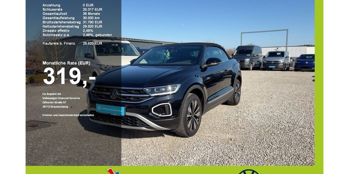 VW T-Roc 10.000 km 26.930 &euro; Mainburg 84048