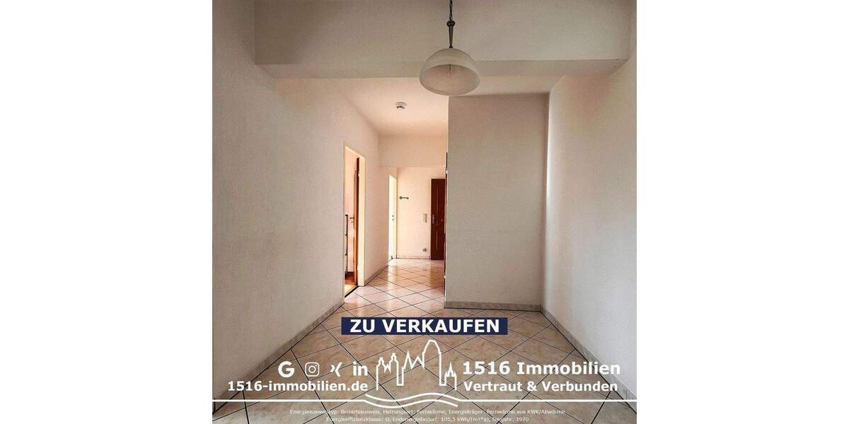 Etagenwohnung Ingolstadt Am Wasserwerk - 4 Zimmer, 75 m&sup2;, 275.000&euro; | Angebot:25732246