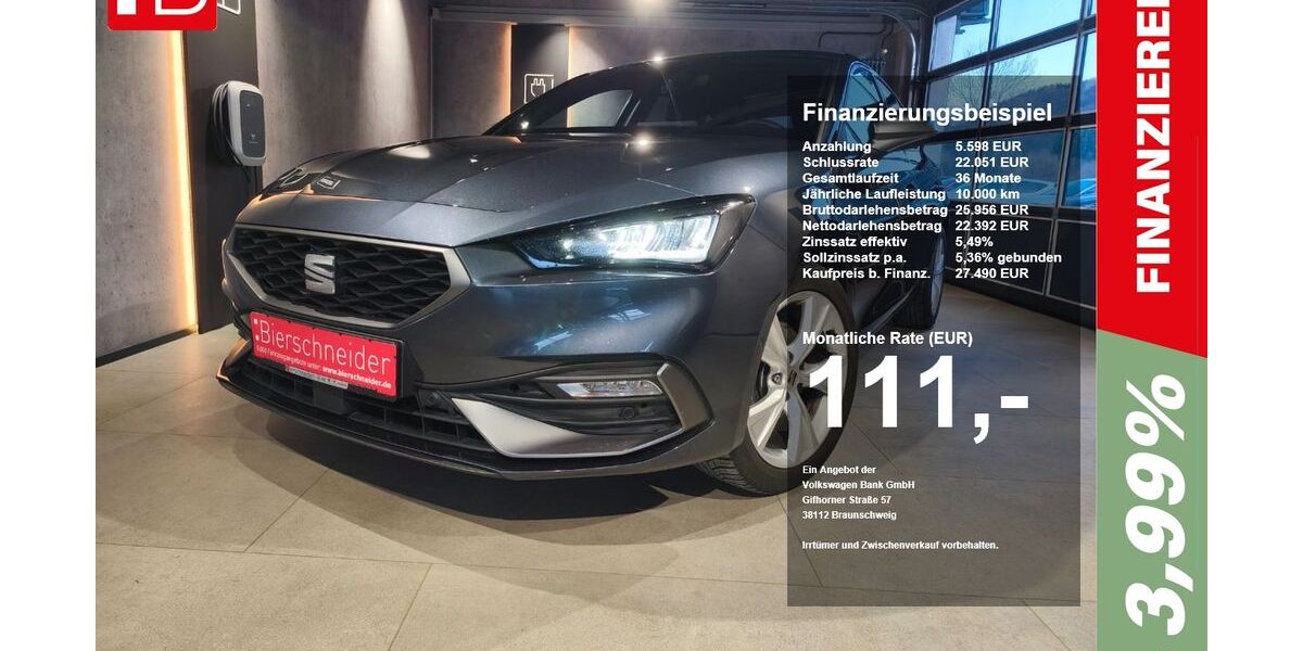 Seat Leon 24.543 km 27.490 &euro; Riedenburg 93339