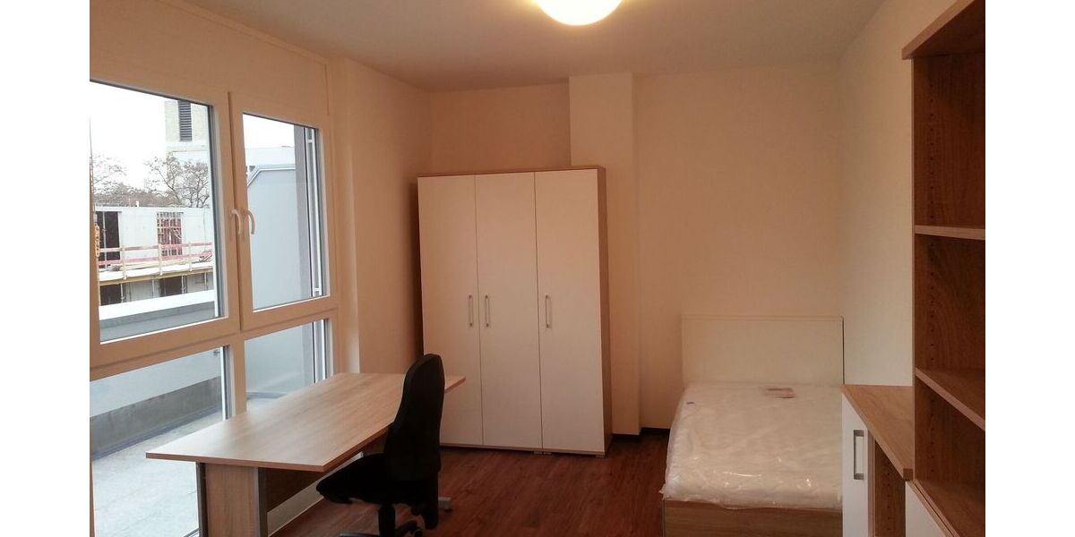 Schöne, neuwertige 1-Zimmer Wohnung mit SW Dachterrasse und EBK in Ingolstadt - Appartement Ingolstadt Nordost | Angebot:26829473