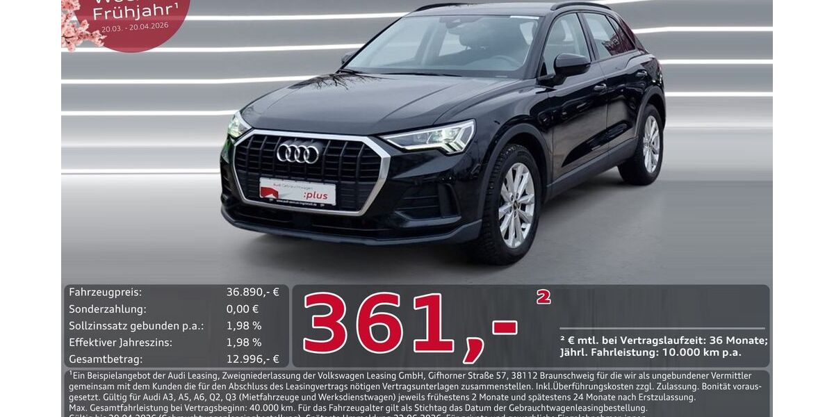 Audi Q3 38.014 km 36.890 &euro; Ingolstadt 85057